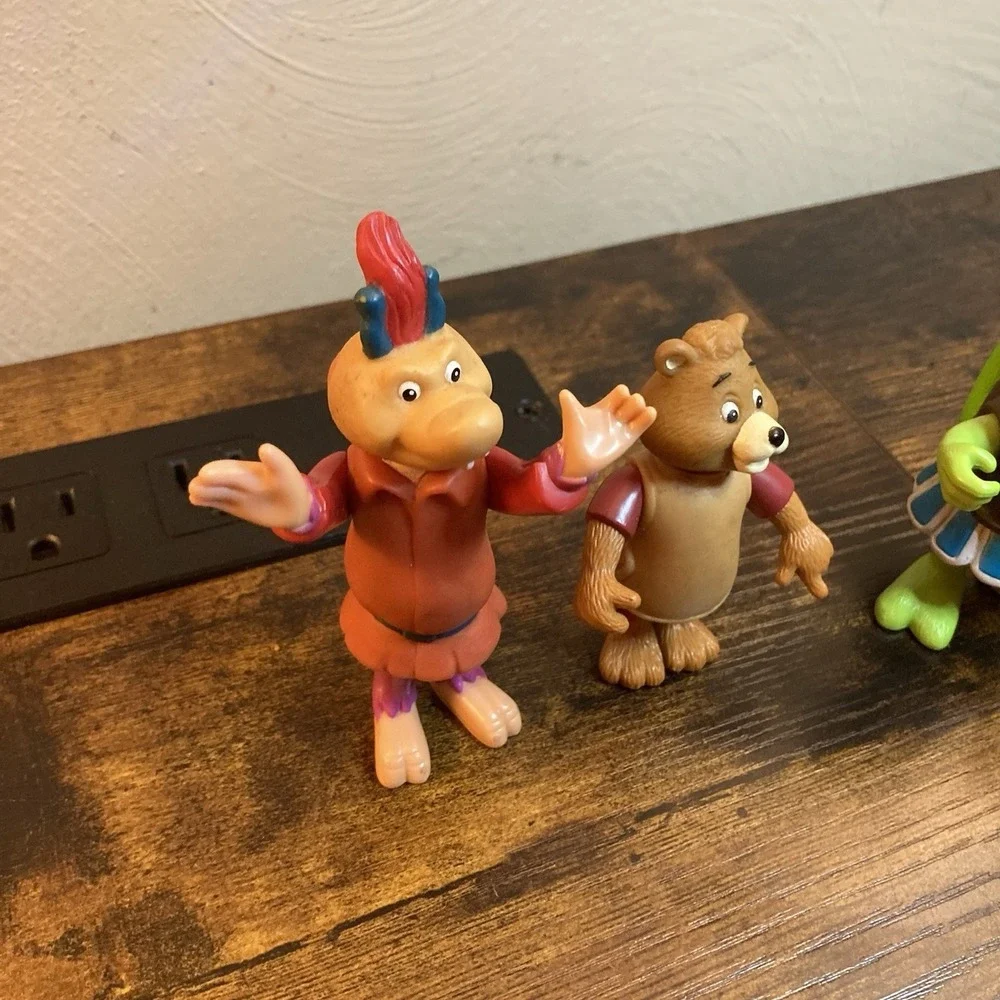 Teddy‎ Ruxpin Figure Lot of 10 Incl Newton Bounder Wooly Gutang Tweeg Alchemy II